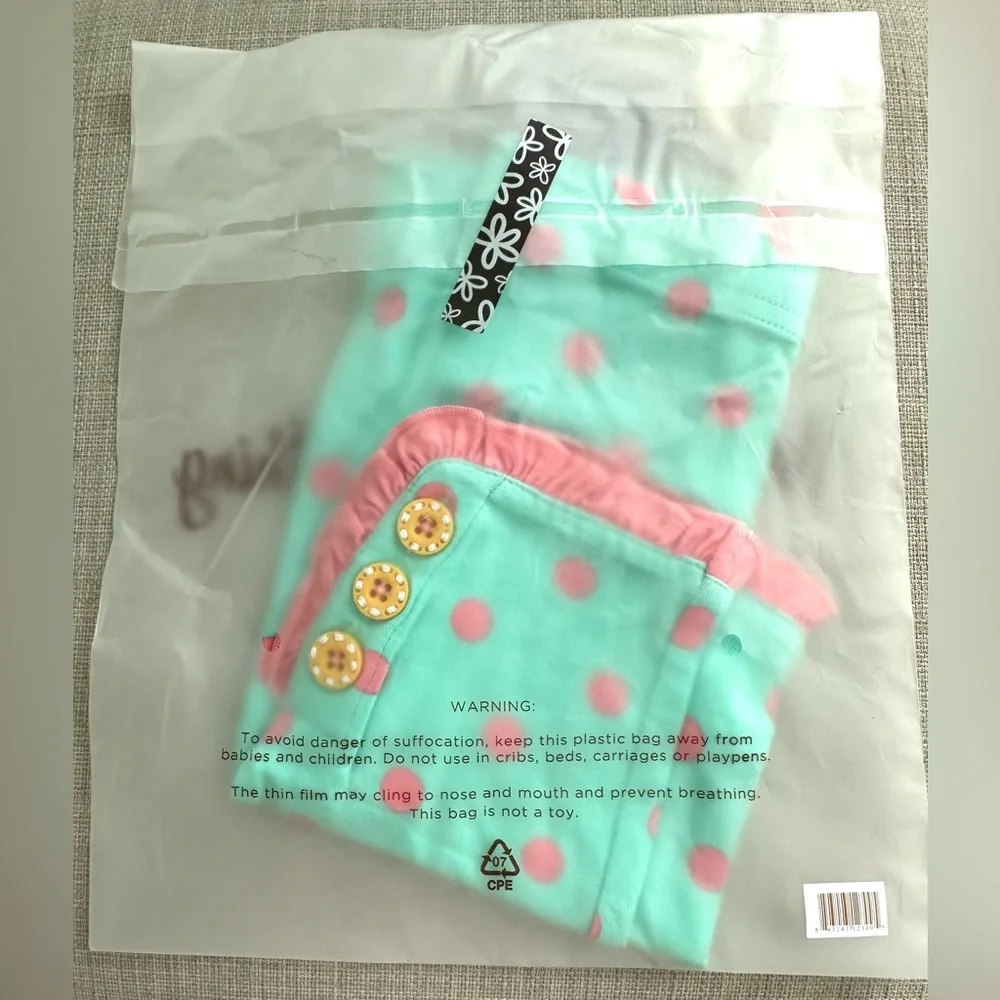 Girls Matilda Jane Lots Of Dots Leggings Size 2 New In Bag Brilliant Daydream